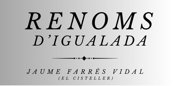 RENOMS D'IGUALADA